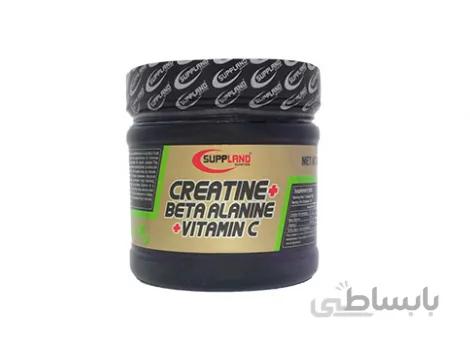بتا آلانین + کراتین + ویتامین ث ساپلند نوتریشن ۳۰۰ گرمی / CREATINE BETA-ALANINE+vitaminC suppland nutrition 300g