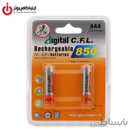 باتری نیمه قلمی Alkalain برند Digital C.F.L با ظرفیت 850mAh