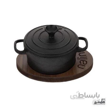 قابلمه چدن کودک سایز 14 مدل Feleti