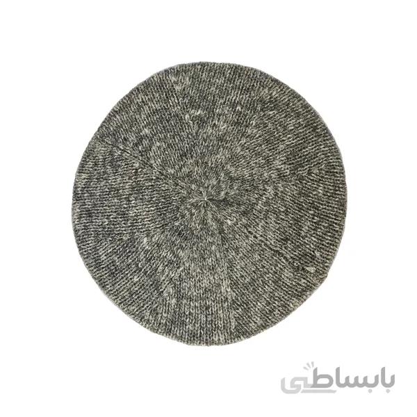 کلاه بافتنی دخترانه تارتن طرح ریپ لب برگرد حاشیه دار کد TR07