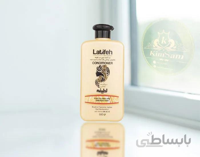 نرم کننده مو لطیفه مدل Gold مقدار 500 گرم ا Latifeh Gold Hair Conditioner 500g