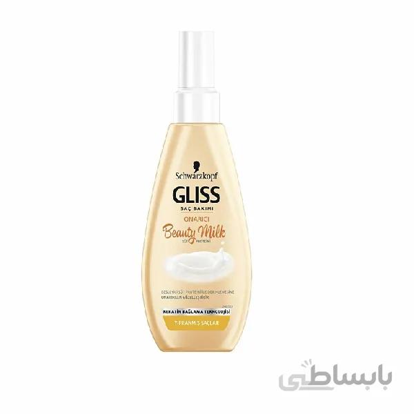 اسپری شیر تقویت کننده مو گلیس کور حجم 150 میل