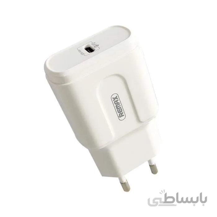 شارژر دیواری ریمکس مدلRP_U77 فست 20وات PD ا REMAX 20W PD Full Cpmpatibility fast charger RP-U77 EU