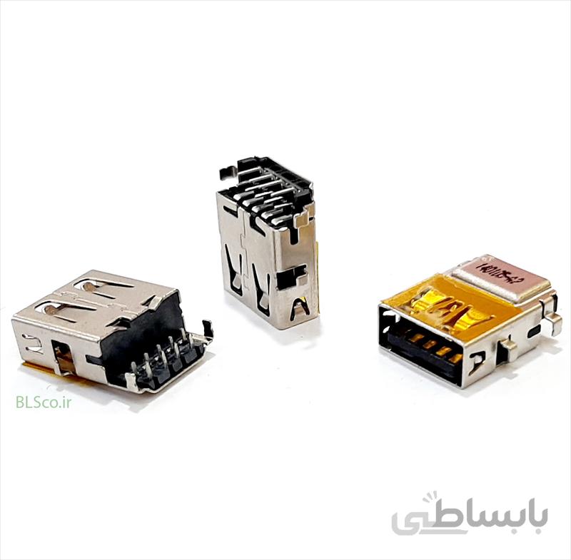 جک USB3 لپ تاپ کد 528 ا USB 3.0 Port Jack Socket