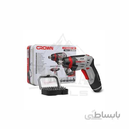 پیچ گوشتی شارژی 3.6 ولت crown مدل ct22024 ا 3.6 volt Crown CT22024 cordless screwdriver