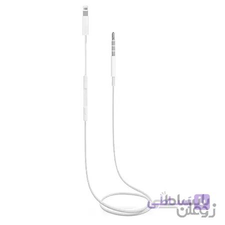 کابل تبدیل لایتنینگ به جک 3.5 AUX Audio مدل MH021 به طول 1 متر