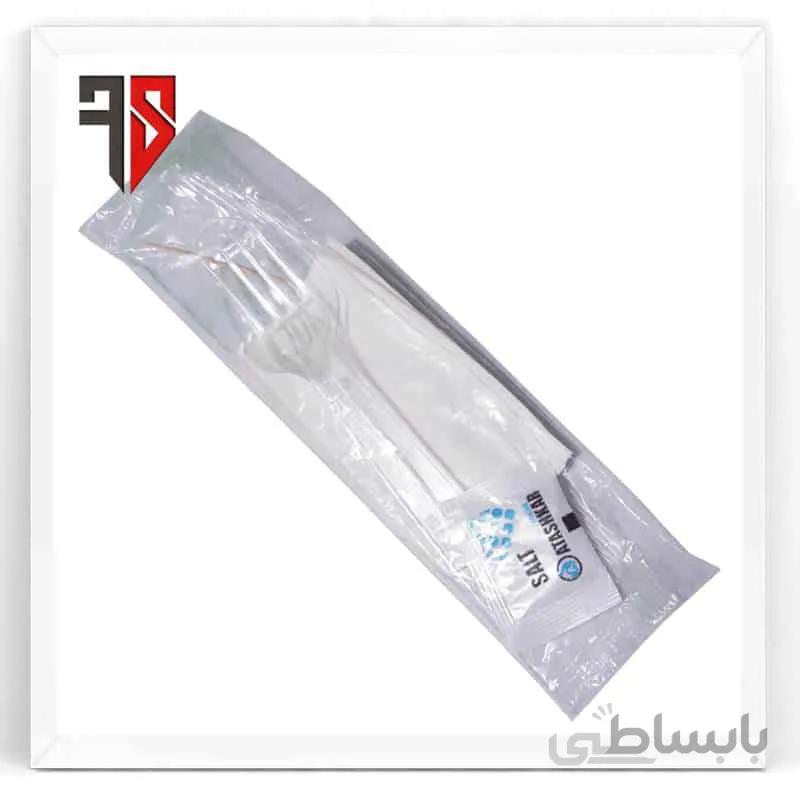 پک(بسته بندی)قاشق و چنگال لدرلی