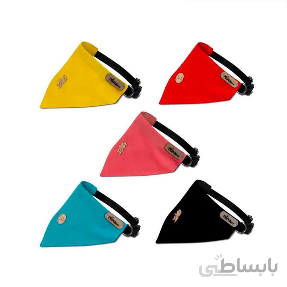 قلاده دستمال گردن گربه نیناپت مدل ساده ا Ninapet Collar & Scarf For Cats Simple Model