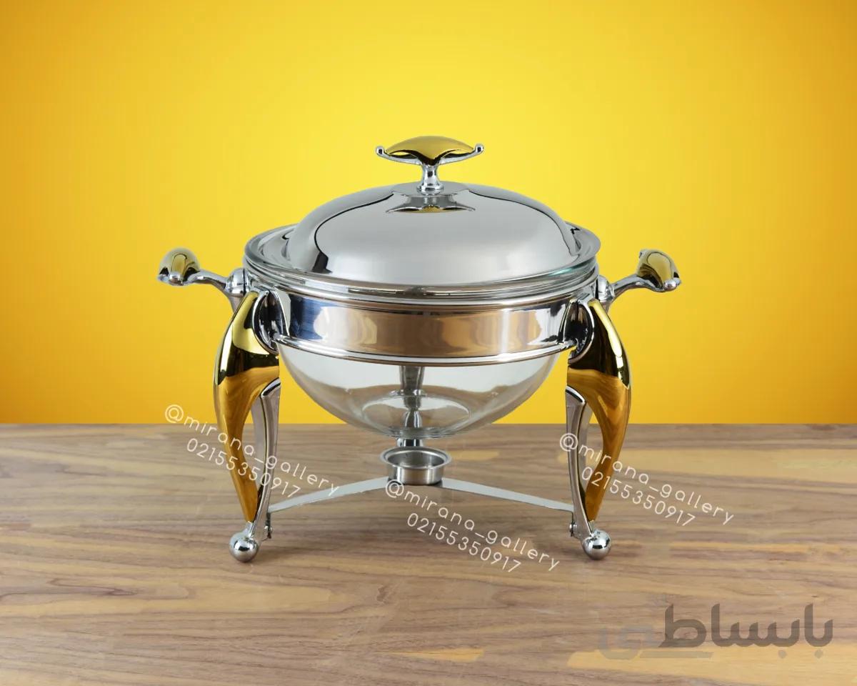 سوپ خوری بزرگ برند دیاکو مدل النا پایه طلایی 425sg