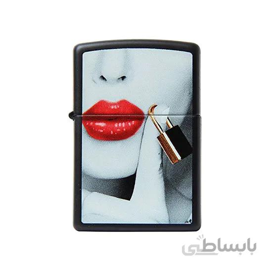 فندک زیپو مدل Zippo Locked Lips کد 29089