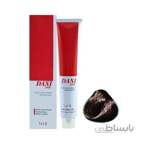 رنگ مو دنی وان شماره 6.0 حجم 100 میلی لیتر رنگ بلوند تیره DANI ONE