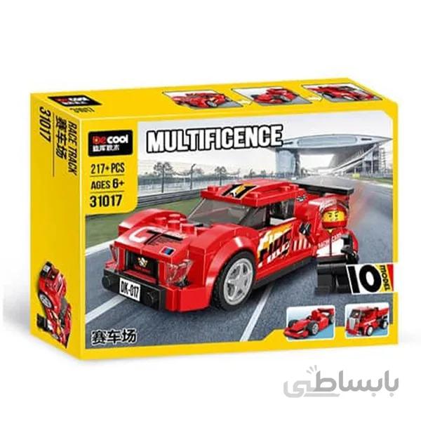 لگو ماشین دکول سری بی نهایت کد 31017 ا lego decool multificence car code 31017