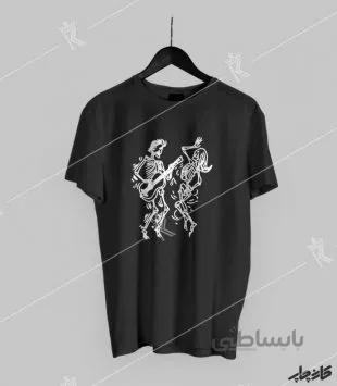 تیشرت اسکلت های رقاص