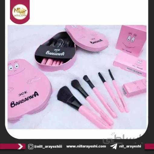 ست براش پنج عددی طرح بارباپاپا کادینا ا kadina-barbapapa-brush-set
