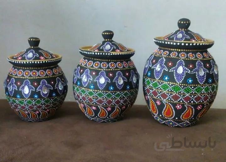 ست جاادویه سفالی ۳ عددی کد ۱۰۷۷۹