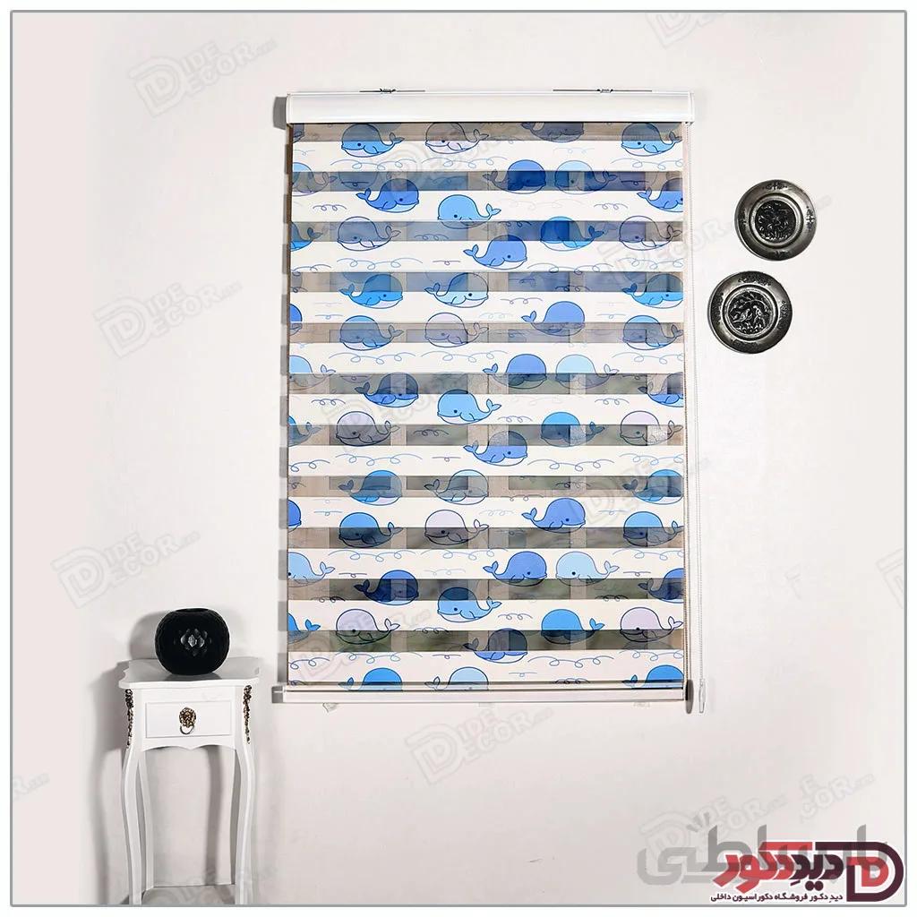 پرده زبرا چاپی کودک کد H-177