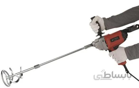 دریل میکسر رنگ و مصالح 1100 وات محک مدل DMX-1100/1 ا DMX-1100/1