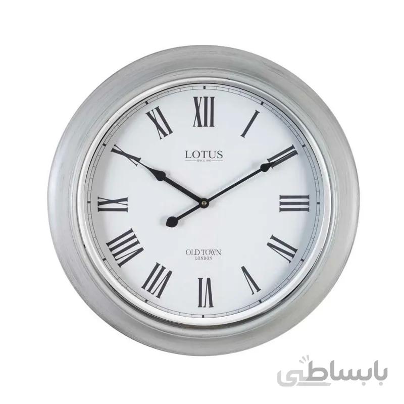 ساعت دیواری چوبی لوتوس مدل 8037