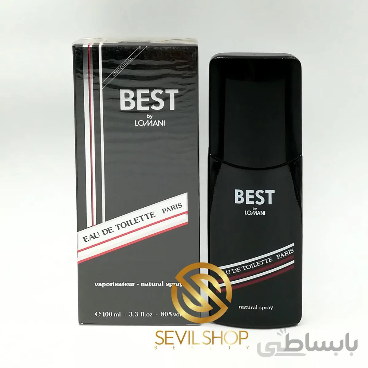ادوتویلت مردانه لومانی مدل Best حجم 100 میلی لیتر