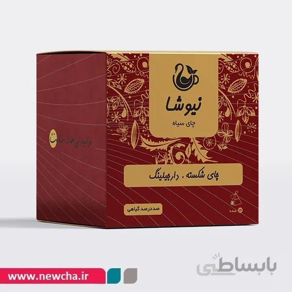 چای سیاه شکسته و دارجیلینگ مثلثی نیوشا (12عددی)