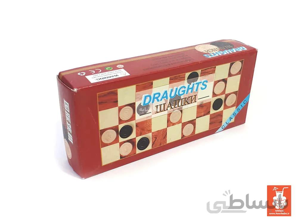 مهره تخته نرد و چکرز چوبی کد 334