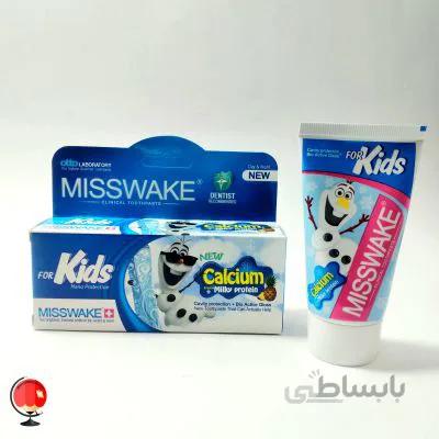 خمیر دندان میسویک MISSWAKE مدل اولاف حجم 50 میلی لیتر