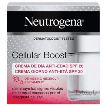 کرم روز ضد چروک سلولار بوست نوتروژینا 50 میل Neutrogena Cellular Boost ا Neutrogena Cellular Boost Anti-Aging Day Cream