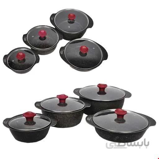 ست قابلمه چدن گرانیتی 10 پارچه استار