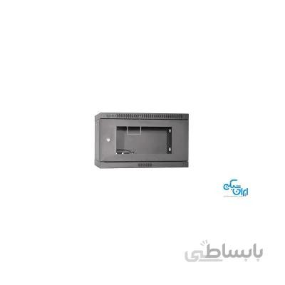 رک دیواری الگونت 6 یونیت عمق 45 با درب فریم دار شیشه ای LRE-06/45FS