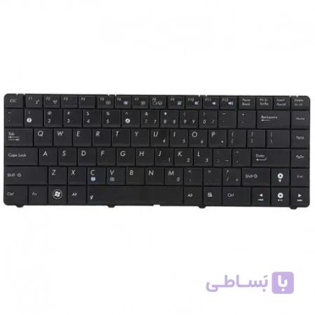 کیبورد لپ تاپ ایسوس Asus K40 Laptop Keyboard مشکی