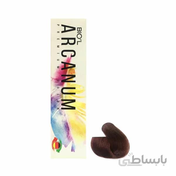 رنگ مو آرکانوم قهوه ای گوشتی روشن شماره 5.85