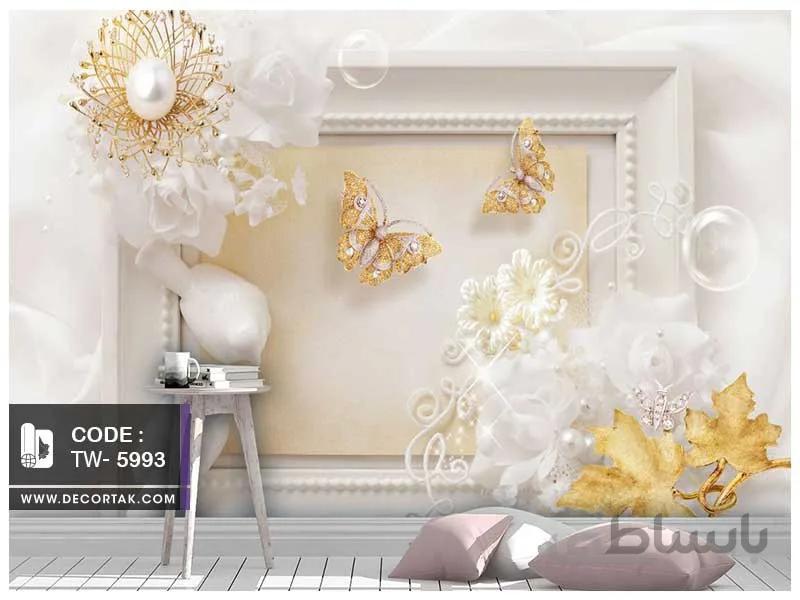 پوستر دیواری پشت تلویزیون کد TW-5993