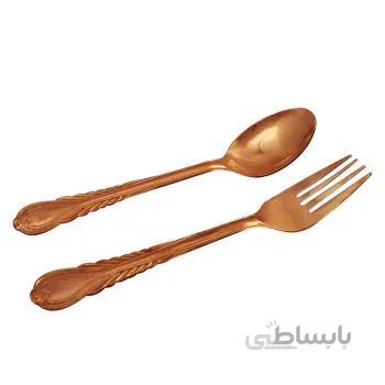 قاشق چنگال غذا خوری مسی توت کالا tootkala 2133