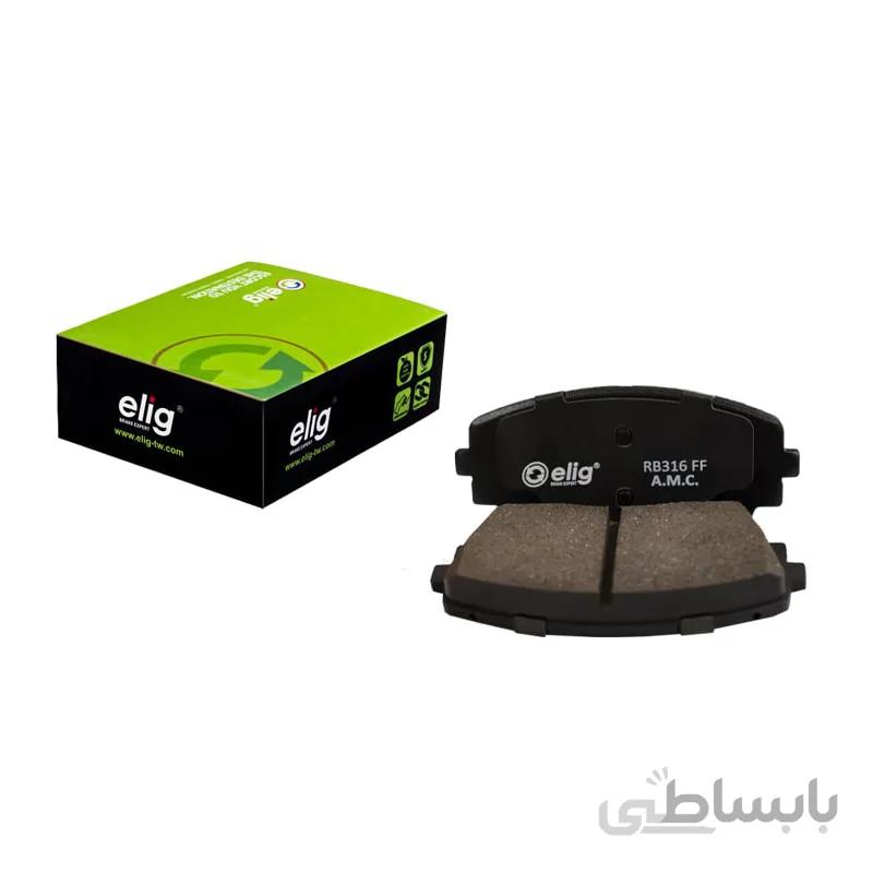 لنت ترمز جلو سرامیکی کیا پیکانتو ۱۶-۲۰۱۲ نوع B الیگ – Elig ( اصلی )