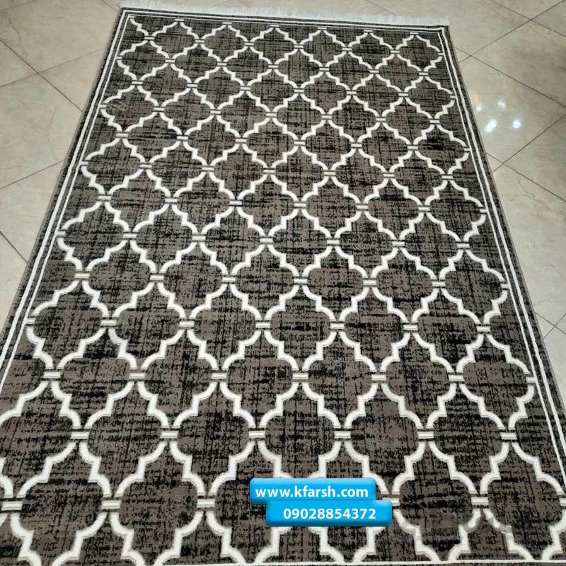 فرش فانتزی اتاق خواب طرح مراکشی