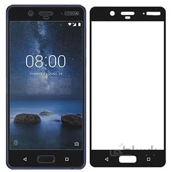 محافظ صفحه نمایش شیشه ای تمام چسب نوکیا Full Glass Screen Protector Nokia 8