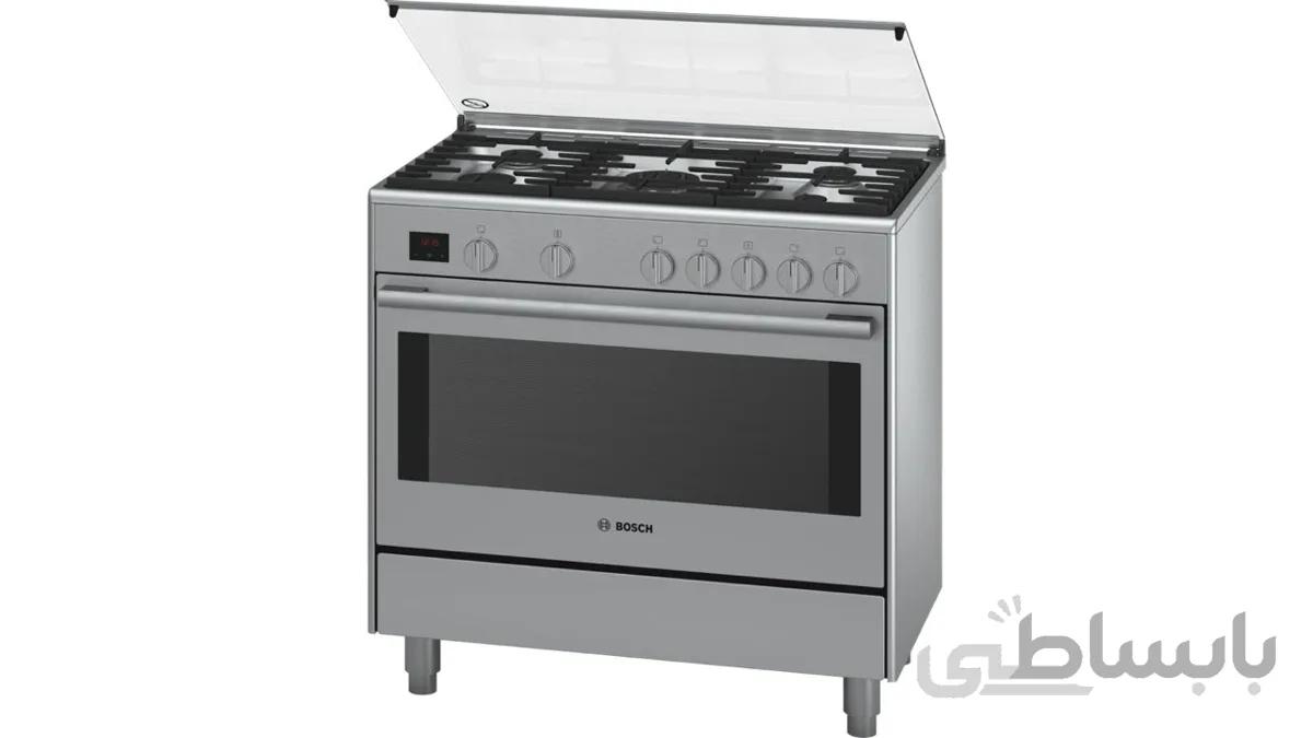 اجاق گاز مبله بوش مدل hsg766357m ا stove bosch hsg766357