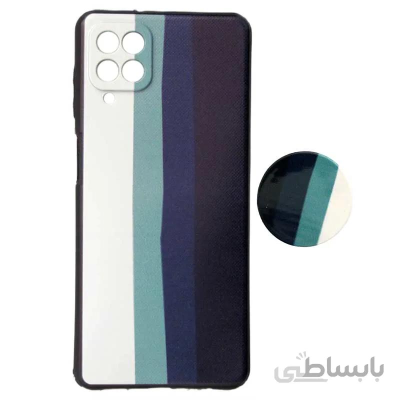 قاب فانتزی برجسته محافظ لنزدار پسرانه طرح دار سامسونگ A12 + پاپ سوکت کد 14