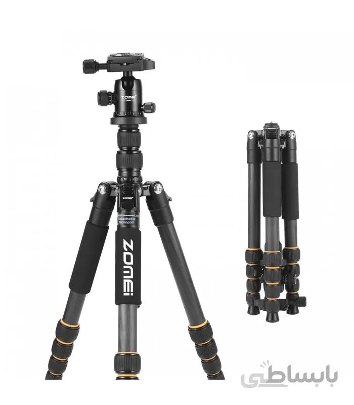 سه پایه فیبر کربنی زومی مدل ZOMEI Q666C