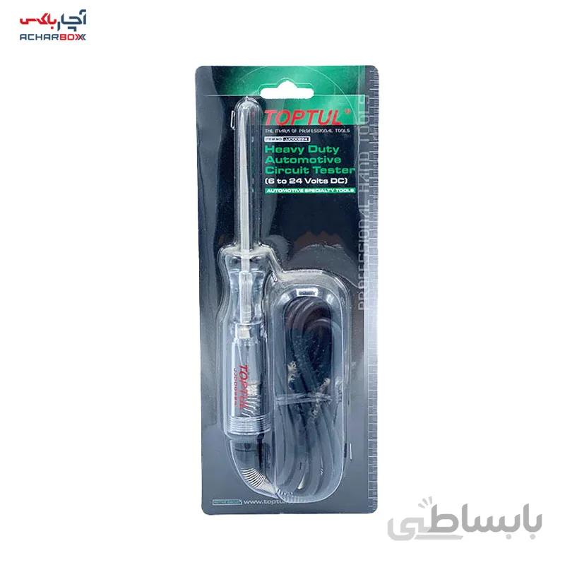 تستر مدار برق خودرو تاپ تول مدل TOPTUL JJDD0224