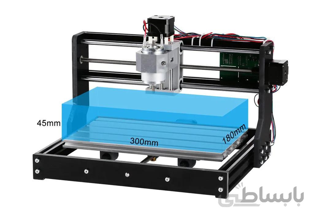 دستگاه لیزر All in One سان شید (حکاکی لیزری، برش لیزر، سی ان سی) مدل GBC-3020