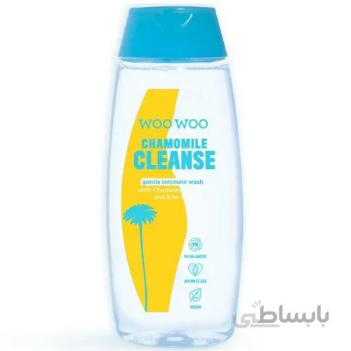ژل بهداشتی بانوان woowoo مدل CHAMOMILE بابونه | ۲۰۰ میل ا Woo Woo ph Balance intimate wash with Chamomile and Aloe Vera, 200m