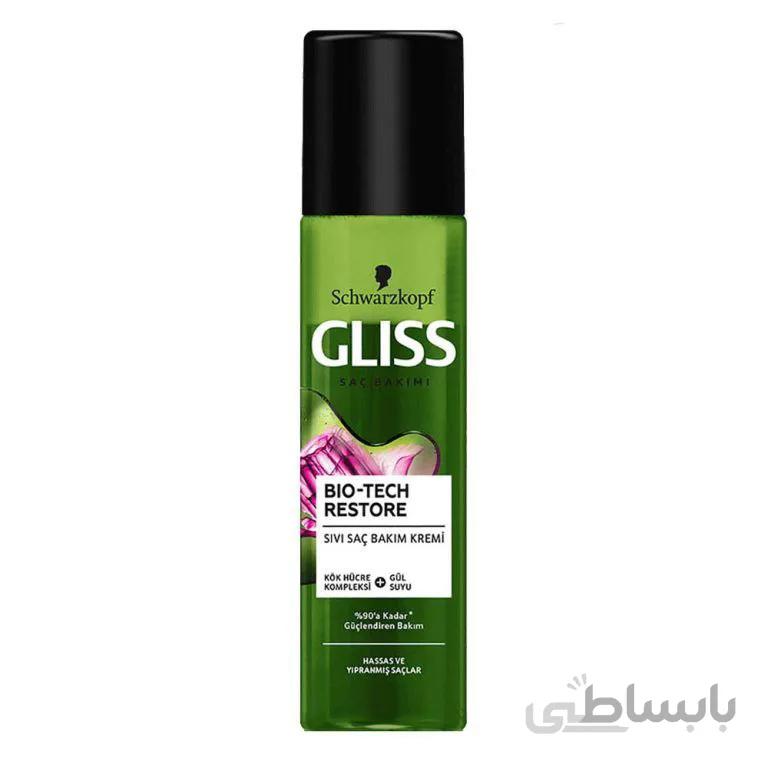 اسپری دو فاز گلیس مدل BIO-TECH RESTORE حجم ۲۰۰ میل