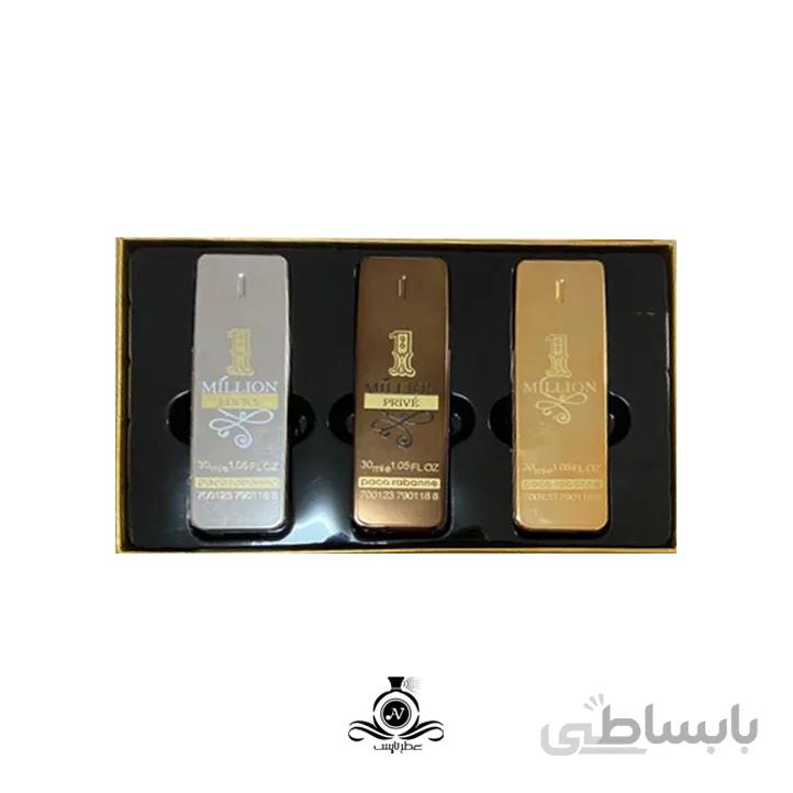 گیفت ست ادکلن های مینیاتوری مردانه وان میلیون One Million miniature gift set