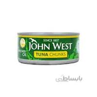 کنسرو ماهی تن در روغن آفتابگردان ۱۴۵ گرم جان وست – john west