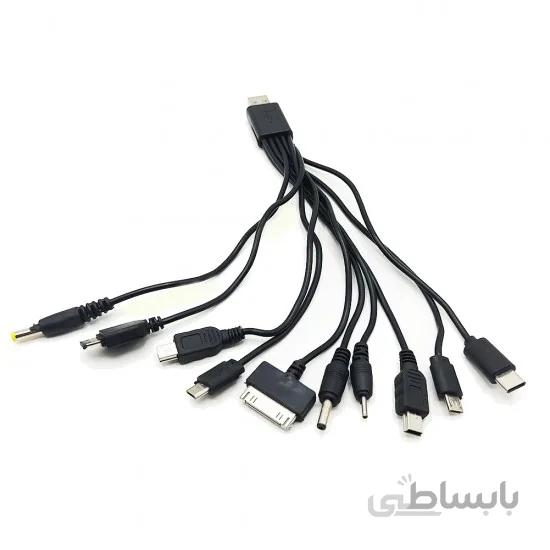 کابل شارژ همه کاره اختاپوسی