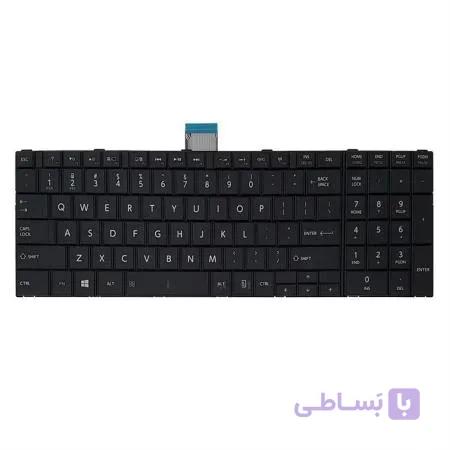 کیبرد لپ تاپ توشیبا Satellite C50 مشکی