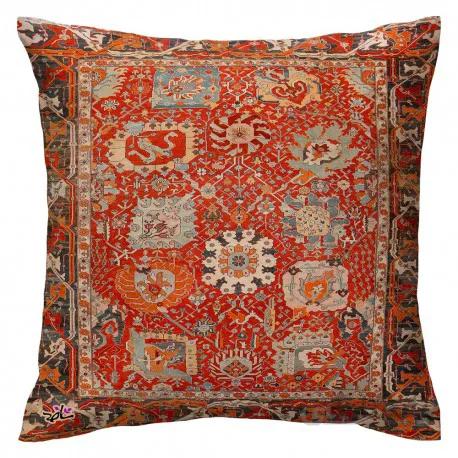 کوسن فرش نارنجی