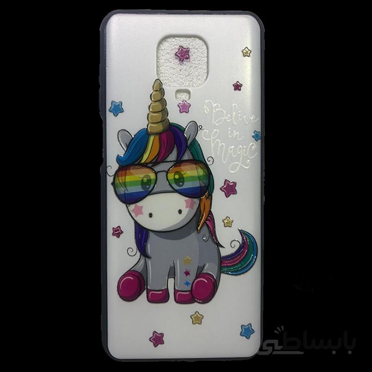 قاب طرح دار شیائومی NOTE 9S طرح یونیکورن/XIAOMI NOTE 9S