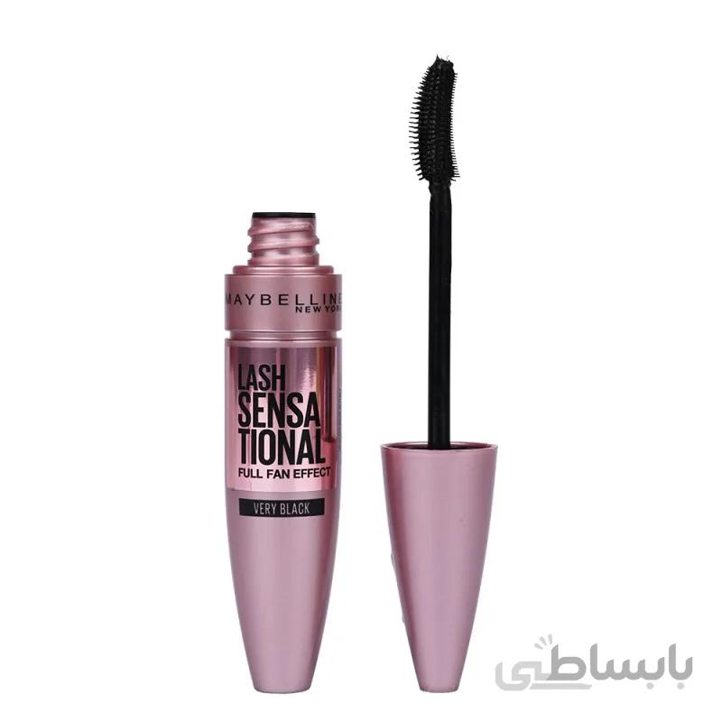 ریمل حجم دهنده و بلند کننده میبلین مدل Lash Sensational – خیلی مشکی
